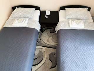 Гостиница Центральная Нижняя Тура Номер люкс с 2 односпальными кроватями-5